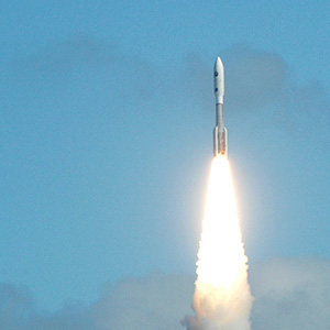 Atlas V rocket carrying the New Horizons spacecraft.