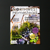 a magazine cover for northwest homestead